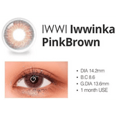 LensRang iWWi Iwwinka Pink — contact lens product information graphic