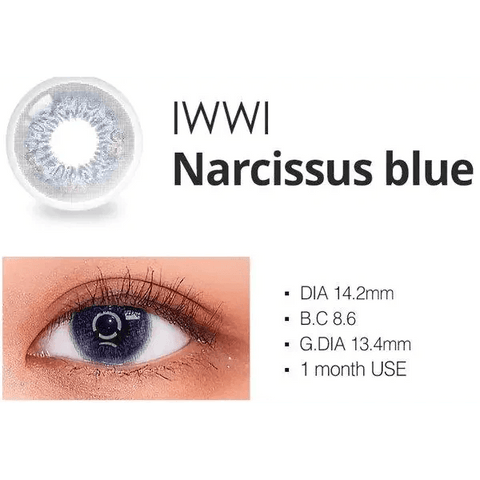iWWi Narcissus Blue 13.4mm