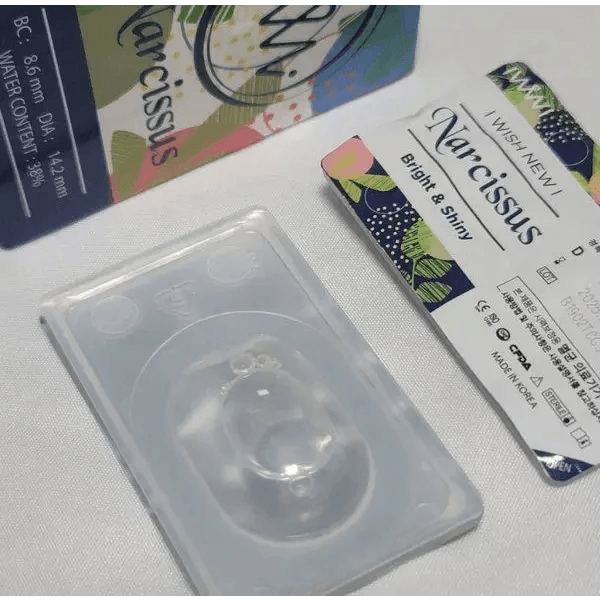 LensRang iWWi Narcissus Blue — contact lens packaging