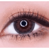LensRang iWWi Puella Pink — single-eye close-up showing the contact lens appearance