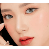 LensRang Iwwitch Blue — model portrait showing the contact lens look