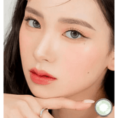 LensRang Iwwitch Blue — model portrait showing the contact lens look