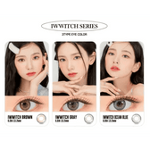 LensRang Iwwitch Blue — contact lens appearance comparison
