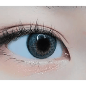 LensRang Iwwitch Blue — single-eye close-up showing the contact lens appearance