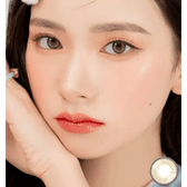 LensRang Iwwitch Brown — model portrait showing the contact lens look