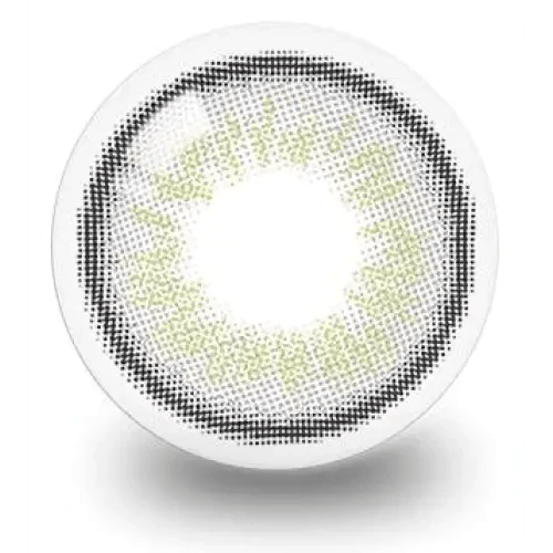 LensRang Iwwitch Gray colored contact lens, 13.2mm graphic diameter, Monthly wear
