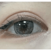 LensRang Iwwitch Gray — single-eye close-up showing the contact lens appearance