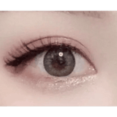 LensRang Iwwitch Gray — single-eye close-up showing the contact lens appearance