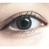 LensRang Iwwitch Gray — single-eye close-up showing the contact lens appearance