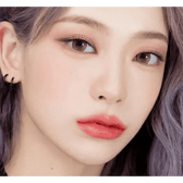 LensRang Iwwitch Up Brown — model portrait showing the contact lens look