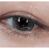 LensRang Iwwitch Up Gray — single-eye close-up showing the contact lens appearance