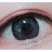 LensTown Kakao Friends Neo Gray — single-eye close-up showing the contact lens appearance