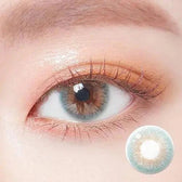 LensTown Kiralet Blue — single-eye close-up showing the contact lens appearance