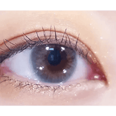 LensTown Kiralet Blue — single-eye close-up showing the contact lens appearance