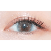 LensTown Kiralet Blue — single-eye close-up showing the contact lens appearance