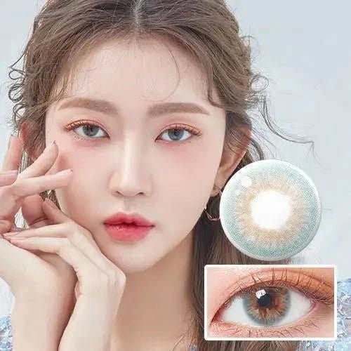 LensTown Kiralet Blue Toric colored contact lens, 13.0mm graphic diameter, 3-6 Months wear