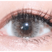 LensTown Kiralet Brown Toric — single-eye close-up showing the contact lens appearance