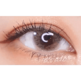 LensTown Kiralet Brown Toric — single-eye close-up showing the contact lens appearance