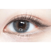 LensTown Kiralet Gray — single-eye close-up showing the contact lens appearance