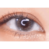 LensTown Kiralet Gray — single-eye close-up showing the contact lens appearance