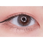 LensTown Kiralet Gray — single-eye close-up showing the contact lens appearance