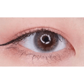 LensTown Kiralet Gray Toric — single-eye close-up showing the contact lens appearance