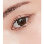 Olens Laboum Brown colored contact lens, 13.4mm graphic diameter, 3-6 Months wear
