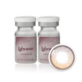 Olens Laboum Brown colored contact lens, 13.4mm graphic diameter, 3-6 Months wear