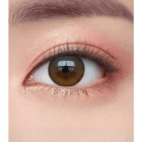 Olens Laboum Brown colored contact lens, 13.4mm graphic diameter, 3-6 Months wear