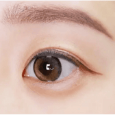 Olens Laboum Brown colored contact lens, 13.4mm graphic diameter, 3-6 Months wear