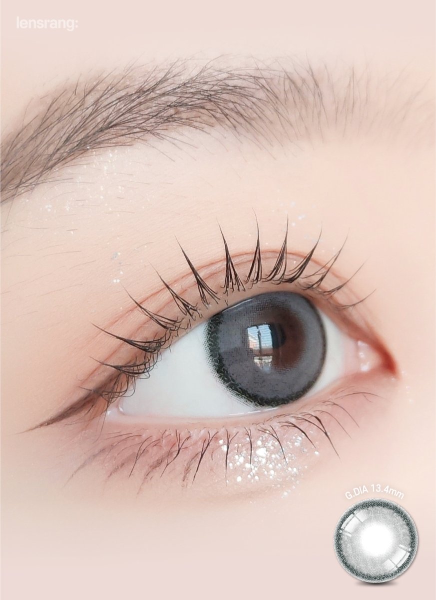 LensRang DayLook 1Day Gray (5p) colored contact lens, 13.4mm graphic diameter, Daily wear