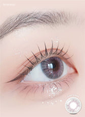 LensRang iWWi Ailleen Gray — single-eye close-up showing the contact lens appearance