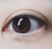 LensRang iWWi Iwwing Black — single-eye close-up showing the contact lens appearance