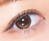 LensRang Planet Space Brown colored contact lens, 13.2mm graphic diameter, Monthly wear