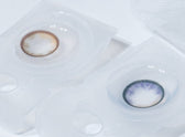 LensRang Planet Space Brown colored contact lens, 13.2mm graphic diameter, Monthly wear