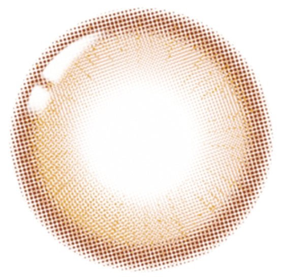 LensTown 247 BB Honey Brown (10p) colored contact lens, 13.1mm graphic diameter, Daily wear