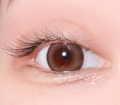 LensTown 247 Bom Brown colored contact lens, 13.4mm graphic diameter, Monthly wear