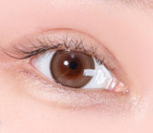 LensTown 247 Bom Brown colored contact lens, 13.4mm graphic diameter, Monthly wear