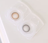 LensTown 247 Bom Gray (10p) colored contact lens, 13.4mm graphic diameter, Daily wear