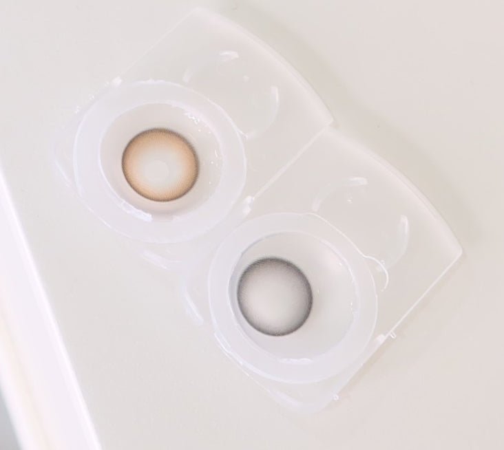 LensTown 247 Bom Gray (10p) colored contact lens, 13.4mm graphic diameter, Daily wear