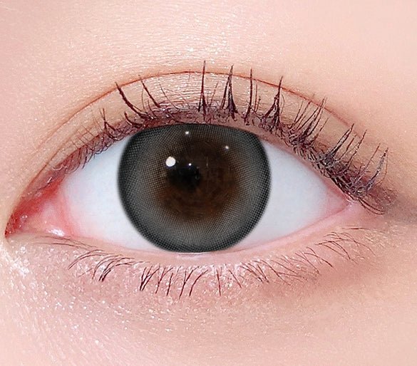 LensTown 247 Bom Gray colored contact lens, 13.4mm graphic diameter, Monthly wear