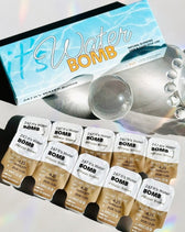 LensTown 247 It's Water Bomb Water Brown (10p) colored contact lens, 13.0mm graphic diameter, Daily wear