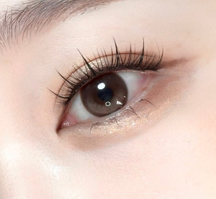 LensTown 247 It's Water Bomb Water Brown (10p) colored contact lens, 13.0mm graphic diameter, Daily wear