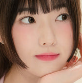 LensTown It's Me Coco Choco colored contact lens, 13.4mm graphic diameter, Monthly wear