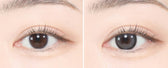 LensTown It's Me Coco Gray colored contact lens, 13.4mm graphic diameter, Monthly wear