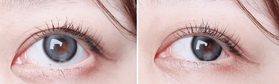 LensTown It's Me Coco Gray colored contact lens, 13.4mm graphic diameter, Monthly wear