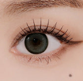 LensTown It's Me Coco Gray colored contact lens, 13.4mm graphic diameter, Monthly wear