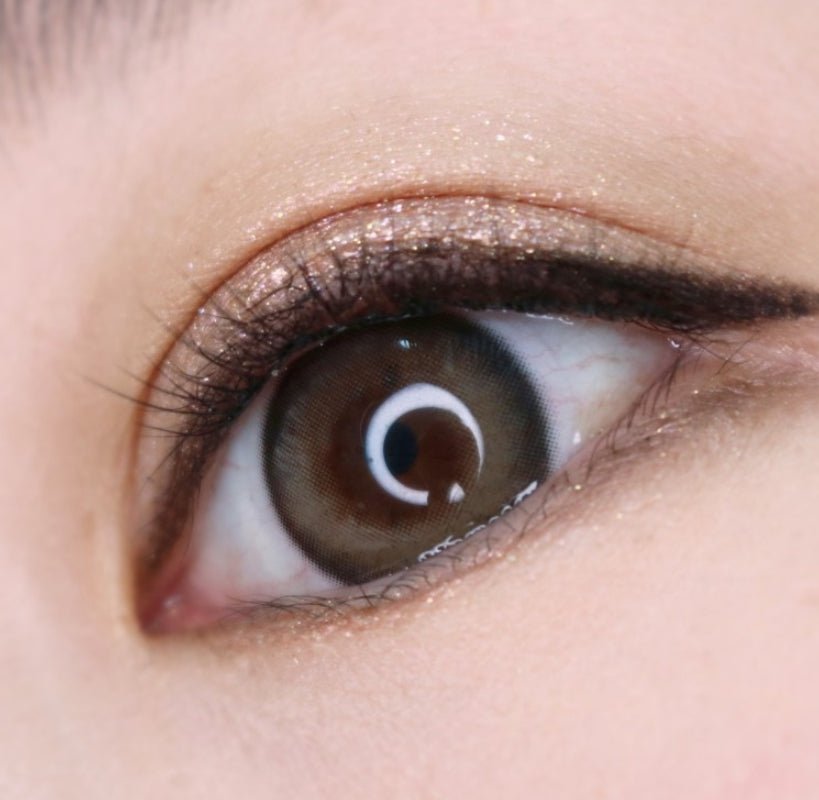 LensTown Palm 3color Choco colored contact lens, 12.9mm graphic diameter, 3-6 Months wear