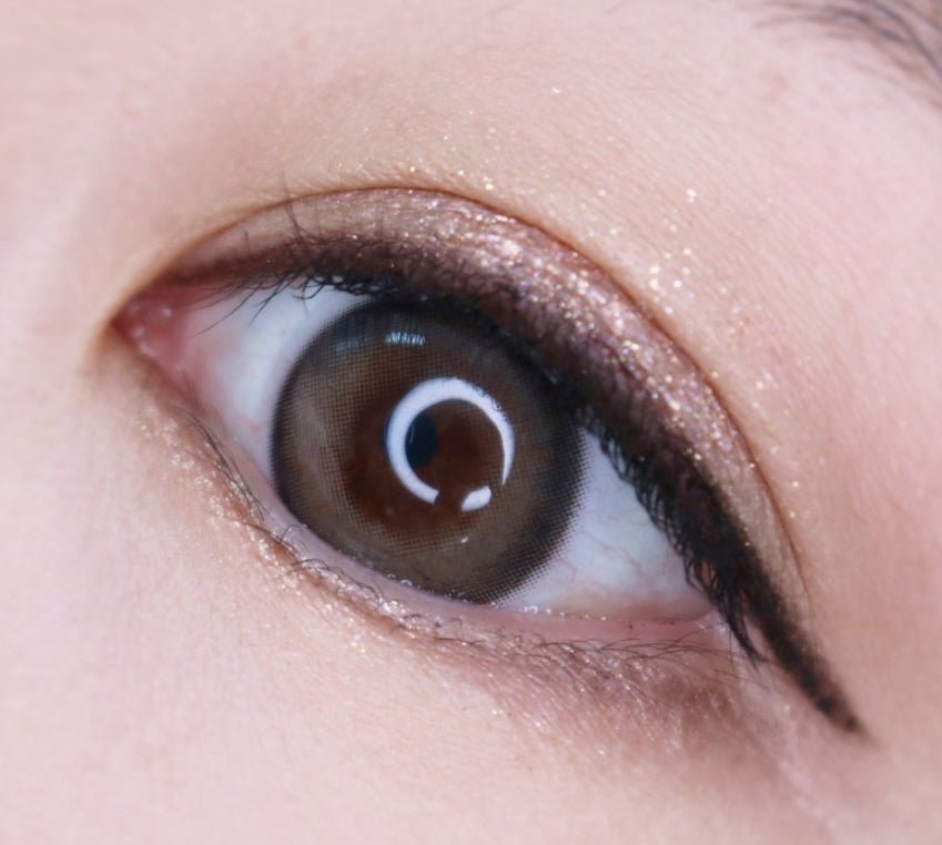 LensTown Palm 3color Choco colored contact lens, 12.9mm graphic diameter, 3-6 Months wear