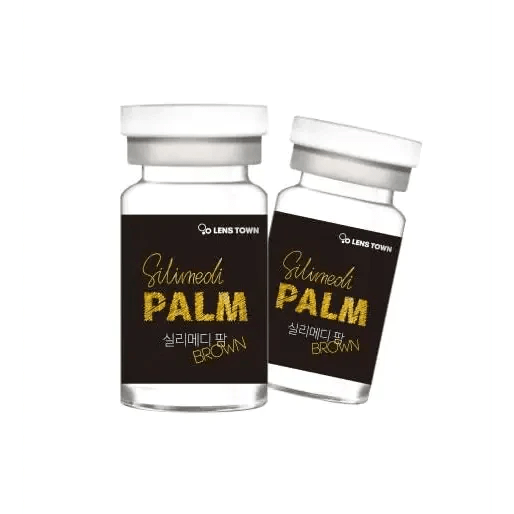 LensTown Silimedi Palm Brown — contact lens packaging